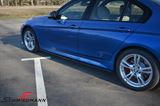 SKF30V2-MD BMW F30 LCI -  Maxton Design side skirt extension set (L+R) glossy black, to be installed under the original side skirts