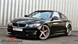 FRLF3XV2-MD BMW F33 -  Maxton Design front splitter V.2 glossy black