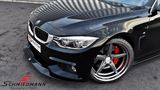 FRLF3XV2-MD BMW F33 -  Maxton Design front splitter V.2 glossy black