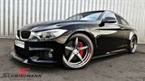 FRLF3XV2-MD BMW F33 -  Maxton Design front splitter V.2 glossy black