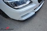 FRLF06V2-MD BMW F06 GC LCI -  Maxton Design front splitter glossy black