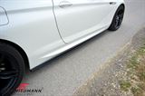SKF13-MD  Maxton Design side skirt extension set (L+R) glossy black, to be installed under the original side skirts