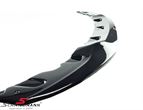 FRLF3XV2-MD BMW F33 -  Maxton Design front splitter V.2 glossy black