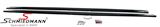 SKF30V2-MD BMW F30 LCI -  Maxton Design side skirt extension set (L+R) glossy black, to be installed under the original side skirts