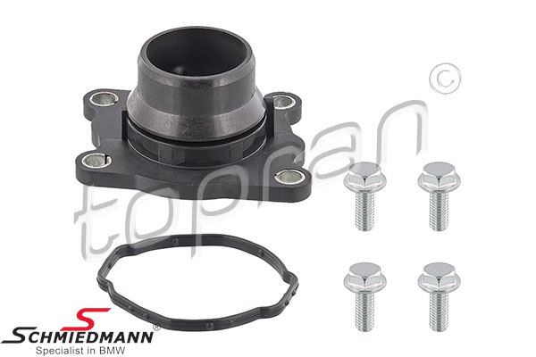 TOPRAN thermostat housing for BMW E81 E87 E90-E93 E60 X1 X3 2.0D OE:  11517805191