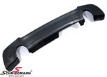 IN929335MCAR BMW E92 LCI -  Rear apron trimpanel EVO for M-Technic rearskirt genuine carbon (Please note the installation instructions)