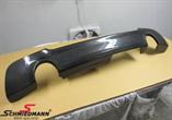 IN929335MCAR BMW E92 LCI -  Rear apron trimpanel EVO for M-Technic rearskirt genuine carbon (Please note the installation instructions)