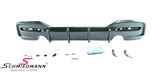 00099605  Rieger rear skirt insert for M-Tech. rear bumper, for single tail pipe R+L.-side, carbon look