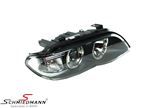 63127164442H 63127164442 63 12 7 164 442 7164442 BMW X5 (E53) -  Headlight H7/H1 R.-side complete with white direction indicator lights without xenon/adaptive light Hella (original)