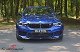 FRLF90V1-MD BMW F90 M5 -  Maxton Design front splitter V.1 F90 M5 gloss black