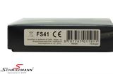 SCMELPSKS MINI F57 -  Schmiedmann electronic parking disc with Parking ticket holder, size 78x78x16MM, FS41 approval in Denmark