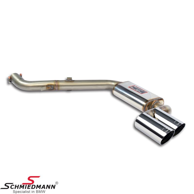 Supersprint Rear exhaust "Racing" Right OO76
<b>(Without ECE-Approval)</b>