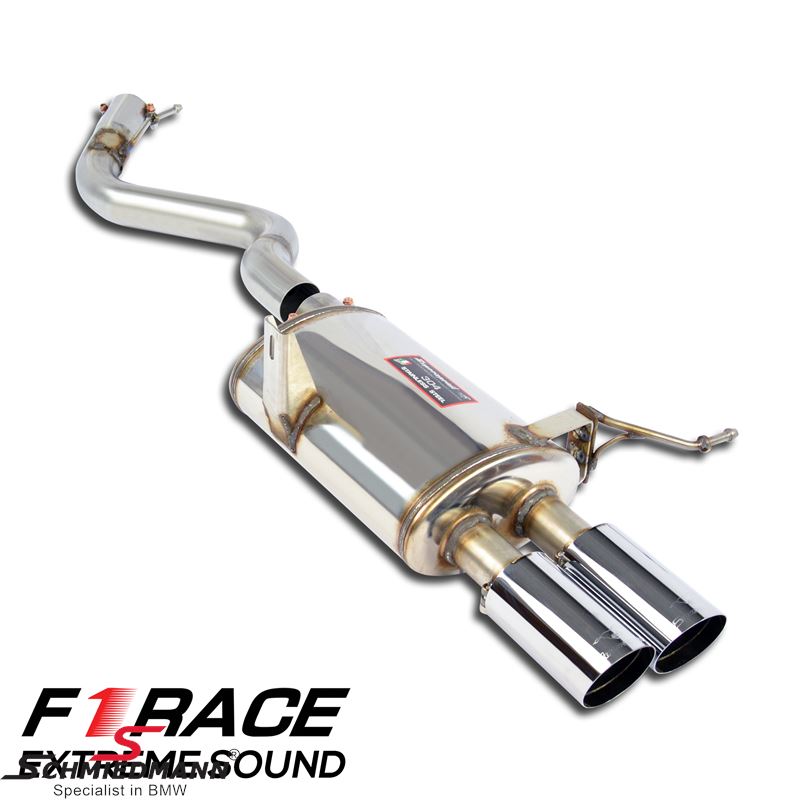 Supersprint Rear exhaust Left "F1 Race LIGHTWEIGHT" OO80
<b>(Without ECE-Approval)</b>