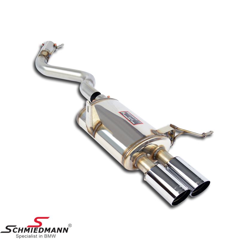 Supersprint Rear exhaust Left "Racing" OO80<b>(Without ECE-Approval)</b>