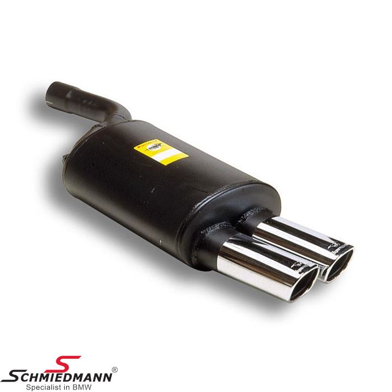 Supersprint Rear exhaust ov. 95x75