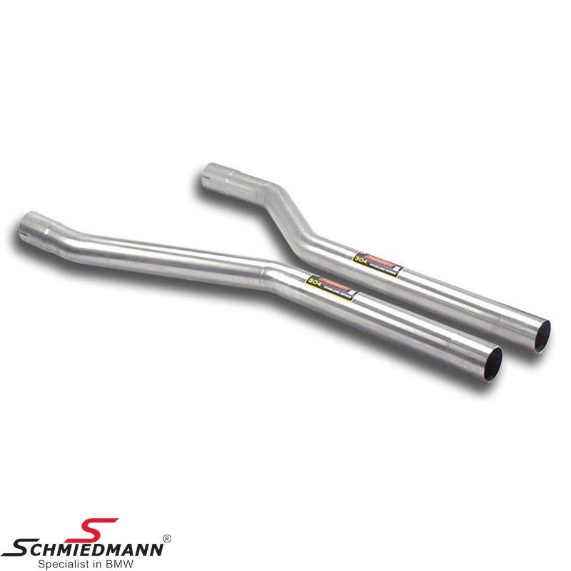 Supersprint Front pipes Right - Left
<b>(Without ECE-Approval)</b>