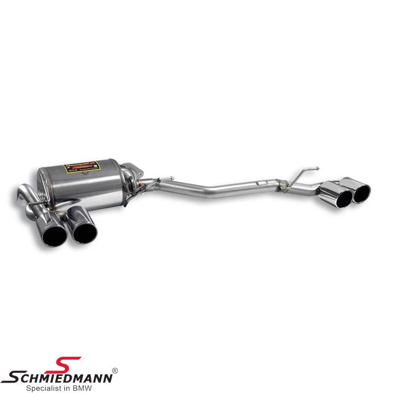 Supersprint Rear exhaust RightOO80 - LeftOO80 "Power Loop"