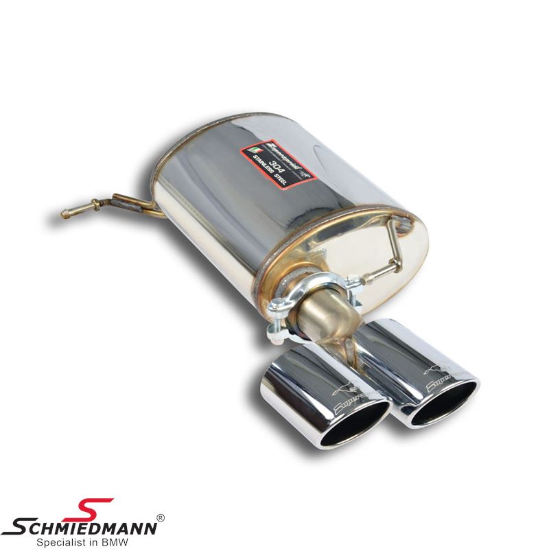 Supersprint Rear exhaust Left 90x70
<b>(With ECE-Approval)</b>