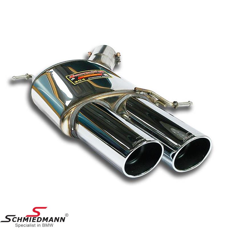 Supersprint Rear exhaust Left OO100
<b>(With ECE-Approval)</b>