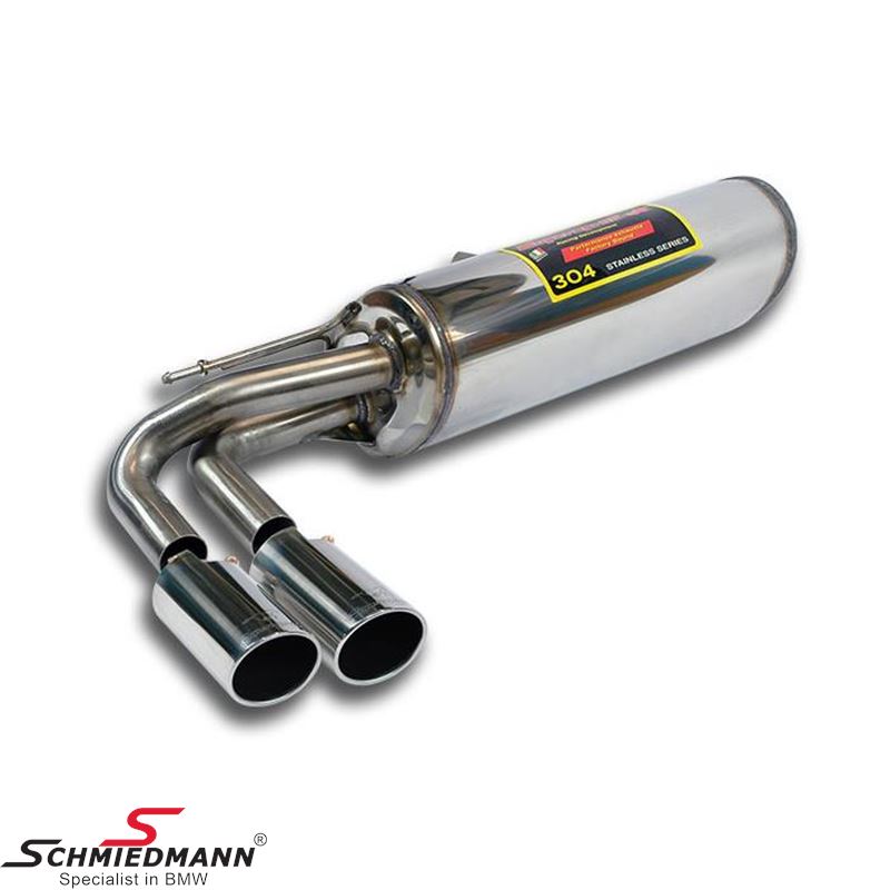 Supersprint Rear exhaust OO80
<b>(With ECE-Approval)</b>
