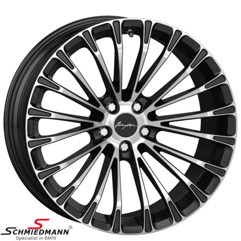 Breyton Race LS 2 Matt Black Polished Face 8,5 X 20"