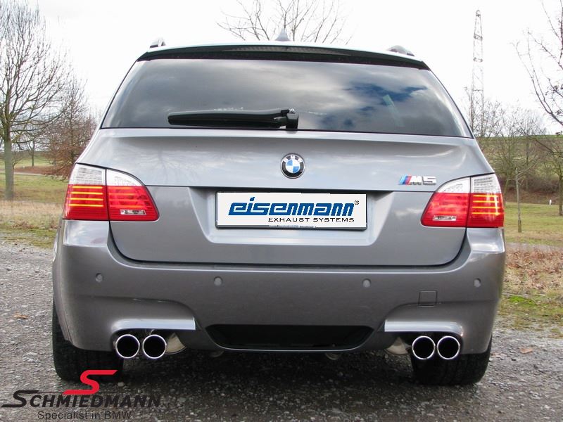 Eisenmann Rear Silencer 4x Ø 83 mm With ECE-Approval
