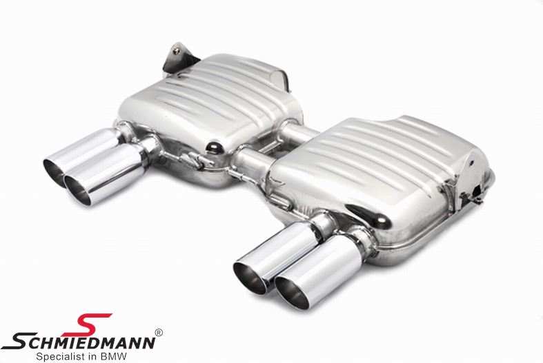 Eisenmann Rear Silencer RACE 4x Ø 83 mm Without ECE-Approval