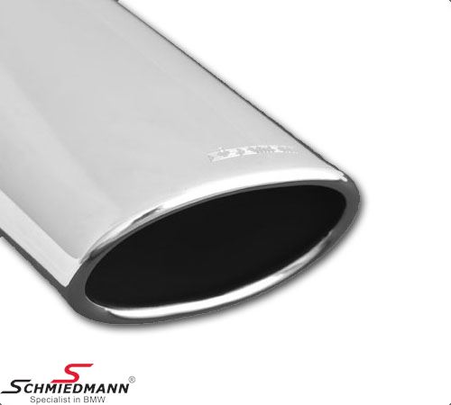 Eisenmann Rear Silencer RACE 4x 120x77 mm Without ECE-Approval
