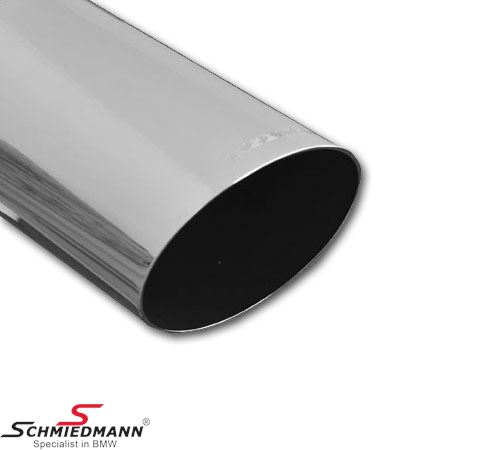 Eisenmann Rear Silencer 2x Ø 76 mm With ECE-Approval
