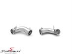B5555.2DP1 BMW F90 M5 -  Eisenmann front upper catalyst replacements (downpipes) for race use only