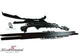 MOT2EV2G3031KIT BMW G30 -  Spoiler extension kit (with large rear skirt extension), includes frontspoiler lip/sideskirt extensions/rearskirt insert inclusive small extension, matt black