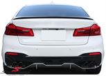 MOT2EV2G3031KIT BMW G30 -  Spoiler extension kit (with large rear skirt extension), includes frontspoiler lip/sideskirt extensions/rearskirt insert inclusive small extension, matt black