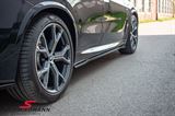 SKX5G05-MD BMW X5 (G05) -  Maxton Design side skirt extension set (L+R) glossy black, to be installed under the original side skirts