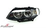 63117166803H 63117166803 63 11 7 166 803 7166803 BMW X5 (E53) -  Headlight D2S/H1 L.-side complete bi-xenon/ without adaptive light, with white direction indicator lights - original Hella Germany