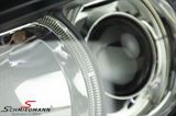 63117166803H 63117166803 63 11 7 166 803 7166803 BMW X5 (E53) -  Headlight D2S/H1 L.-side complete bi-xenon/ without adaptive light, with white direction indicator lights - original Hella Germany