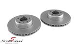 34116792223BM 34116792223 34 11 6 792 223 6792223 宝马 F34 GT LCI -  Brake disk front 340x30MM -BMW Performance- ventilated, 2 pcs bi-metal version