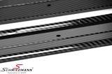 SKPF1011CL  Sideskirt extention set Motorsport II - Carbon Look, to be installed under the original sideskirts