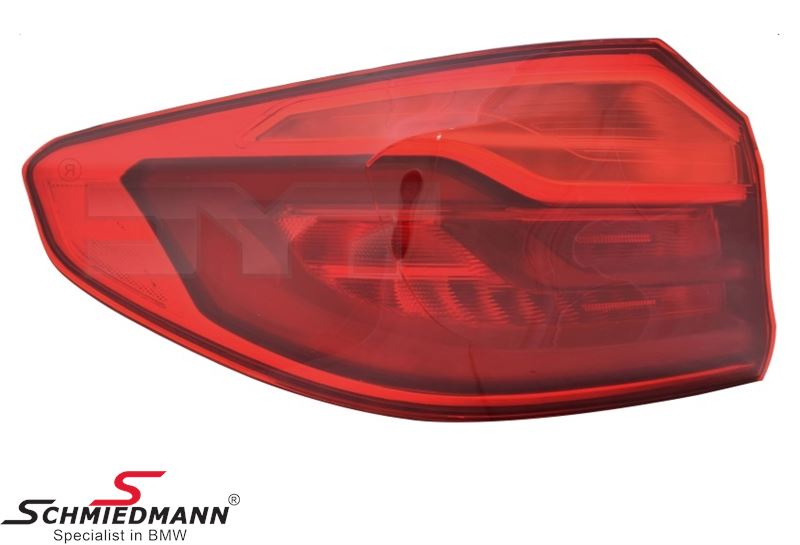 Taillight outer part on the rear fender L.-side (TYC) 63217376463 63 21 7  376 463 7376463