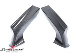 FRLF22MCAR BMW F22 -  Frontspoiler lip set genuine carbon for M-Technic frontspoiler