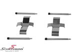 34111150554S 34111150554 34 11 1 150 554 1150554 BMW E24 -  Set mounting parts for front brake pads