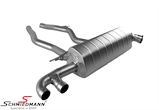 S-BM-T-9H  Akrapovic sport rear silencer, Slip-On Line (Titanium) with carbon tailpipes