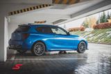 SKF21RF-MD  Maxton Racing Durability side skirt extension set with flaps (L+R) Matte black, to be installed under the original side skirts