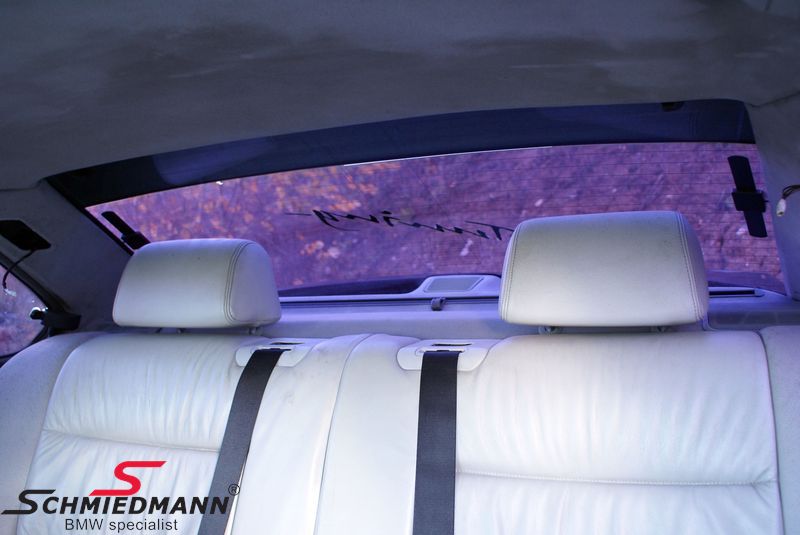 Headrestset rear sedan/Coupe leather