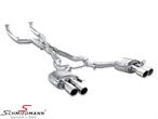 ME-BM-T-5 BMW F12 LCI -  Sport exhaust Akrapovic Titanium EVO System (Without tailpipe tips)