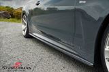 3104-32212 宝马 G23 -  3DDesign Sideskirt extention set Carbo, to be installed under the original sideskirts