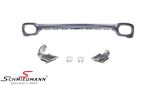 INF16X6 BMW X6 (F16) -  Chrom tailpipe set - Square tips with diffuser