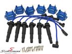 601-0108 宝马 X5LCI (E70) -  Precision Raceworks N55 Ignition kit in black for factory manifolds 