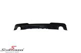 INF1035CL BMW F10 LCI -  Rear apron trimpanel for M-Sport rearskirt -Carbon Look- (Please note the installation instructions)