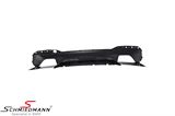 ING3055HGB BMW G30 -  Rear apron trimpane/diffusor -Hockenheim- Gloss black for M-Sport rearskirt (Please note the installation instructions)