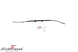 FRLF22MHGH BMW F23 LCI -  Frontspoiler lip Hockenheim Gloss black for M-Technic frontspoiler 